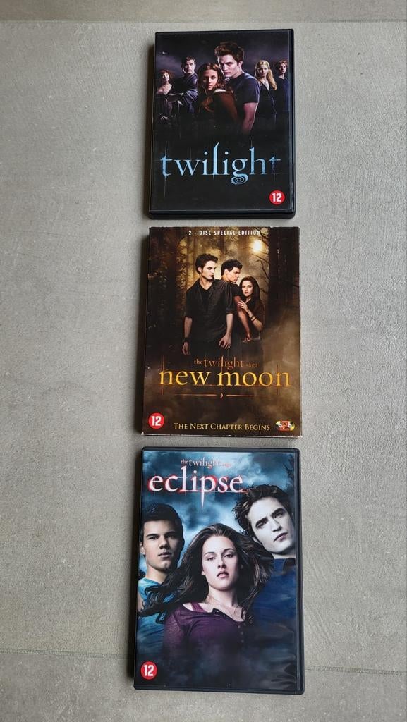 Twilight dvd's, Enlèvement ou Envoi, Comme neuf