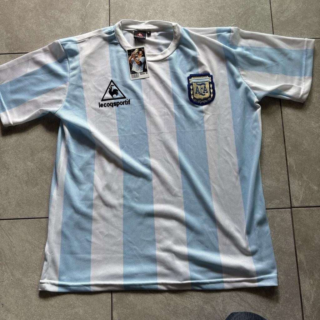 Argentinië Maradona Voetbalshirt Finale WorldCup 1986, Enlèvement ou Envoi, Comme neuf