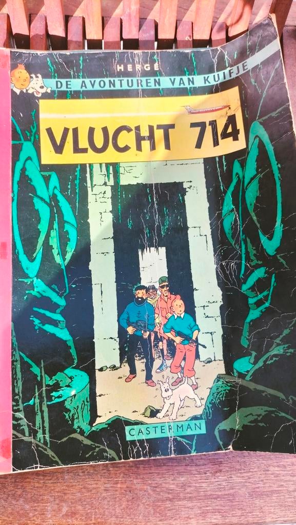 Kuifje strips. 3 stuks, 1966, 1967, 1968, Ophalen of Verzenden, Gelezen
