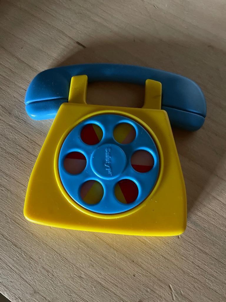 Vintage babyspeeltje van 1990, Ophalen of Verzenden, Gebruikt, Overige typen, Met geluid