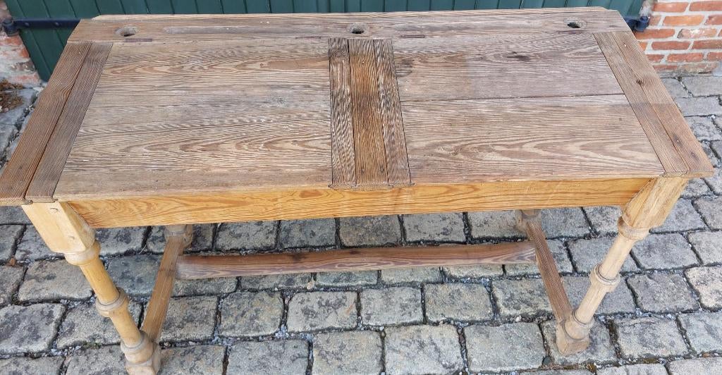 Mooie antieke schoolbank., Huis en Inrichting, Ophalen of Verzenden, Gebruikt