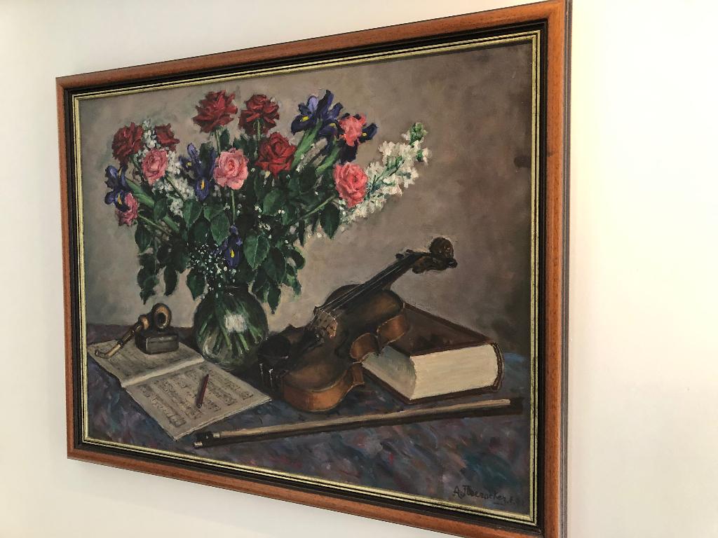 Peinture à l'huile sur toile, Enlèvement