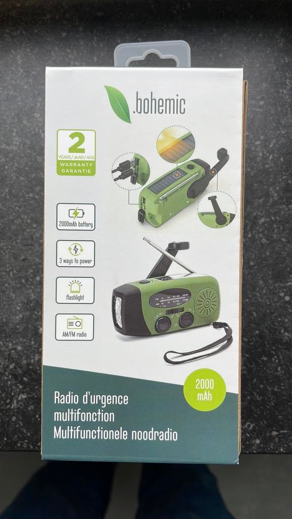 Radio d’urgence multifonction, Enlèvement ou Envoi, Neuf, Radio