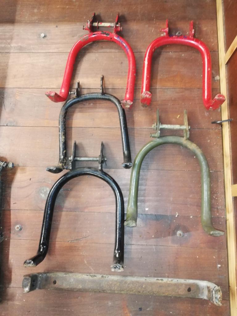 Ural Dnepr middenbok, Motoren, Ophalen, Gebruikt