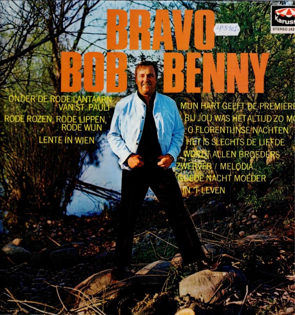 Vinyl, LP   -   Bob Benny – Bravo Bob Benny, Ophalen of Verzenden, Overige formaten