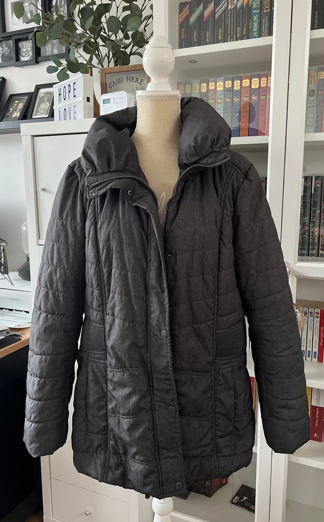 Manteau gris MS Mode t.46, MS Mode, Gris, Veste ou Manteau