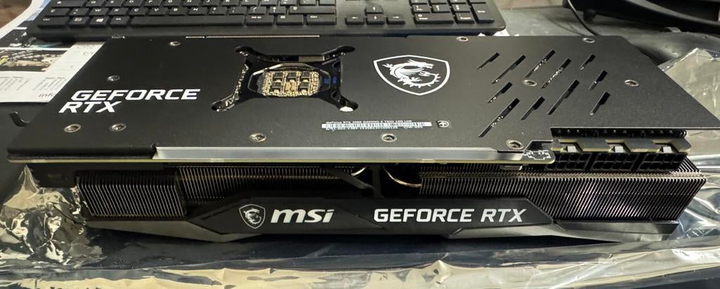 MSI GeForce RTX 3080 GAMING Z TRIO 10G LHR, Computers en Software, GDDR6, PCI-Express 4, Ophalen of Verzenden, Zo goed als nieuw
