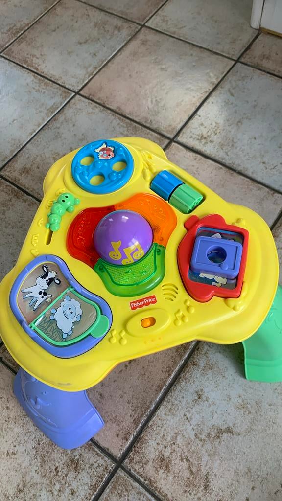Table de jeux avec bruit d’animaux et musique, Enlèvement, Utilisé