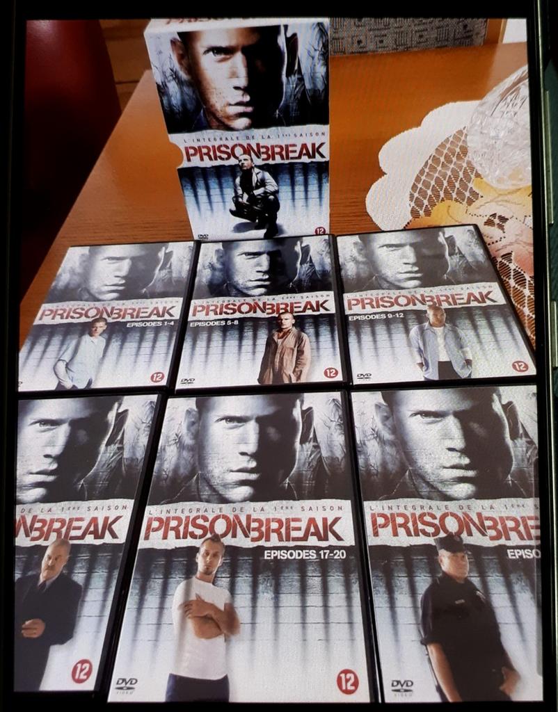 DVD Intégrale de la première saison PRISON BREAK 6 DVD, Enlèvement ou Envoi, Comme neuf