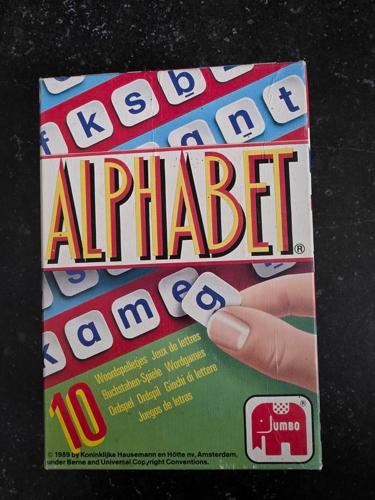Spel alphabet te koop, Enlèvement