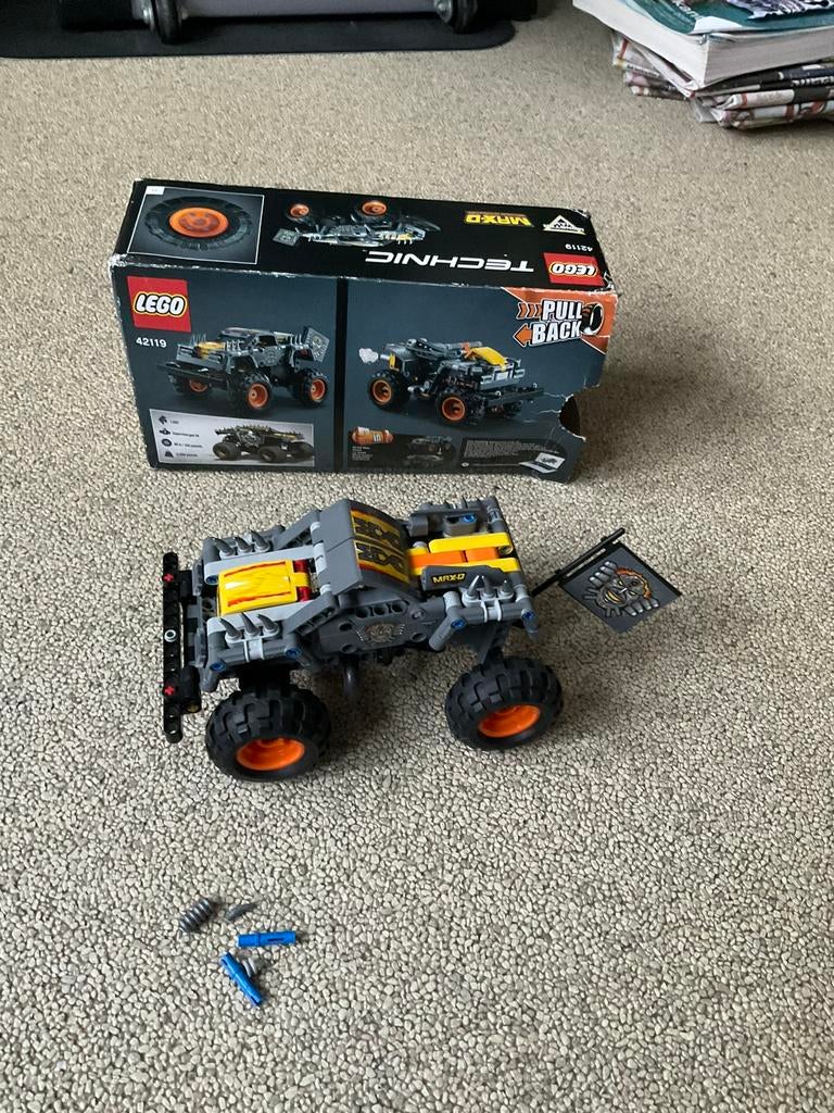 Lego technic Monster Jam Max _D 42119, Kinderen en Baby's, Ophalen, Zo goed als nieuw, Lego