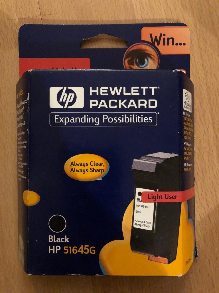 Printer Cartridge HP51645g Black (NIEUW), Computers en Software, Printerbenodigdheden, Ophalen, Nieuw, Cartridge, Hp