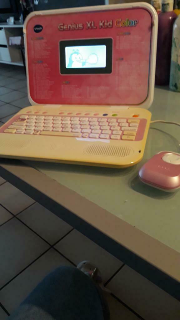 Genius ordi portable de V Tech, Enlèvement, Utilisé