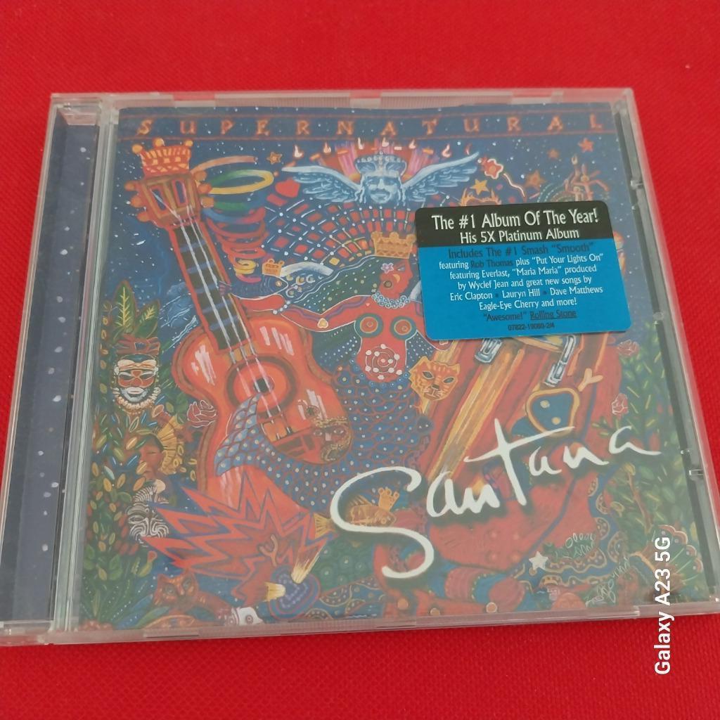 CD "Supernatural "   de  Santana, Enlèvement, Comme neuf, Pop rock