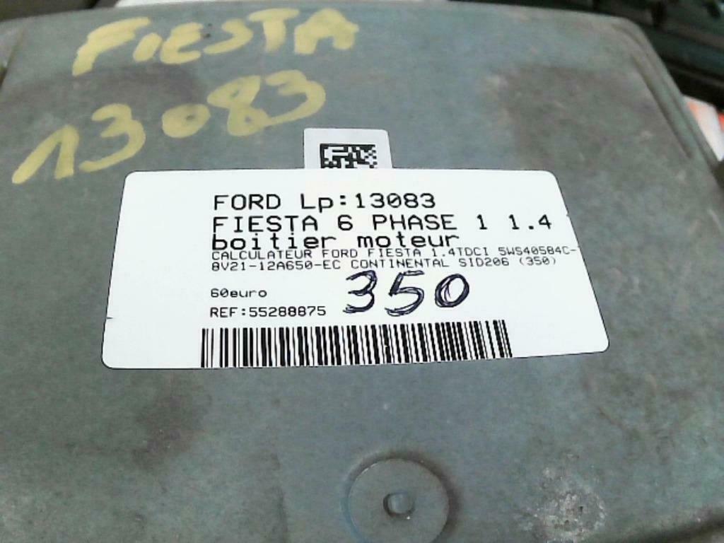 Boitier moteur Ford Fiesta 6 1.4TDCi 50kw 5WS40584C-T (350), Enlèvement ou Envoi, Utilisé, Ford