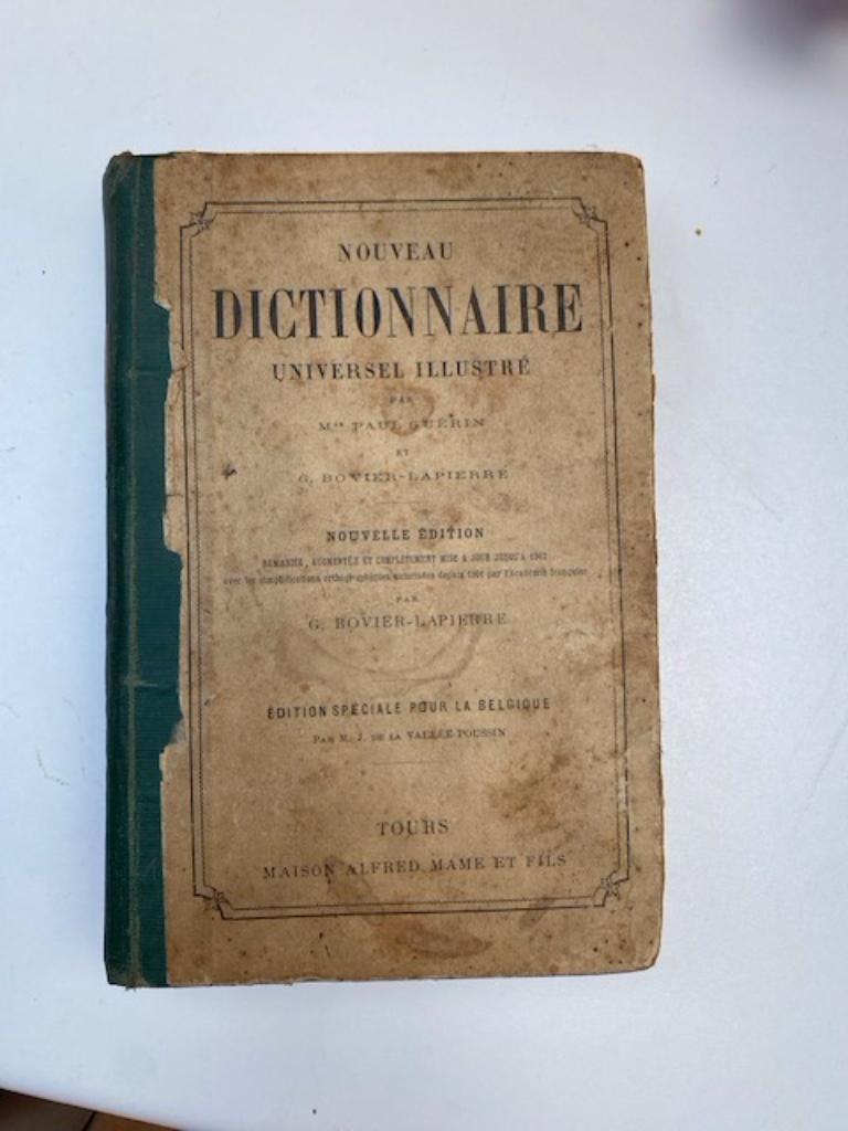 Oud boek: Nouveau dictionnaire universel illustré van 1902, Enlèvement