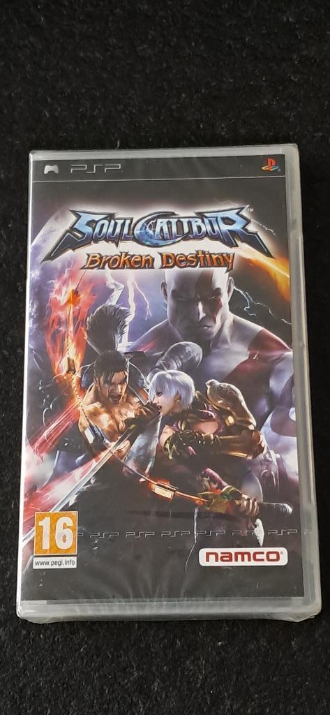 Jeu PSP Soul Calibur Broken Destiny Sealed New, Enlèvement ou Envoi, Neuf