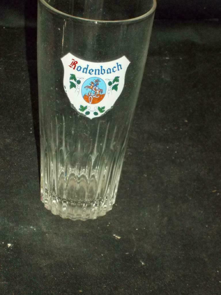 Bierglas.Rodenbach Roeselare. D 121, Ophalen of Verzenden, Gebruikt, Glas of Glazen, Overige merken