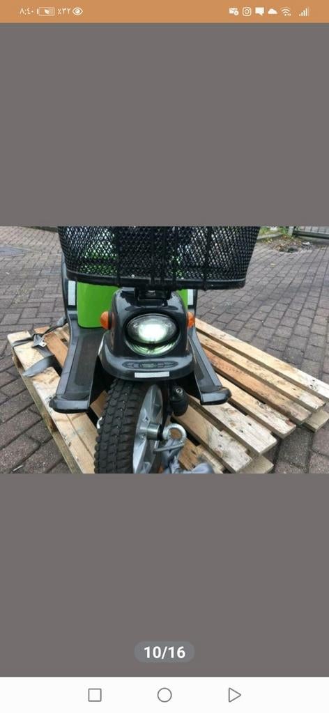 Scootmobiel mezzo 3 Life&mobility met nieuw accu's0488826971, Fietsen en Brommers, Ophalen of Verzenden, Zo goed als nieuw, Elektrisch