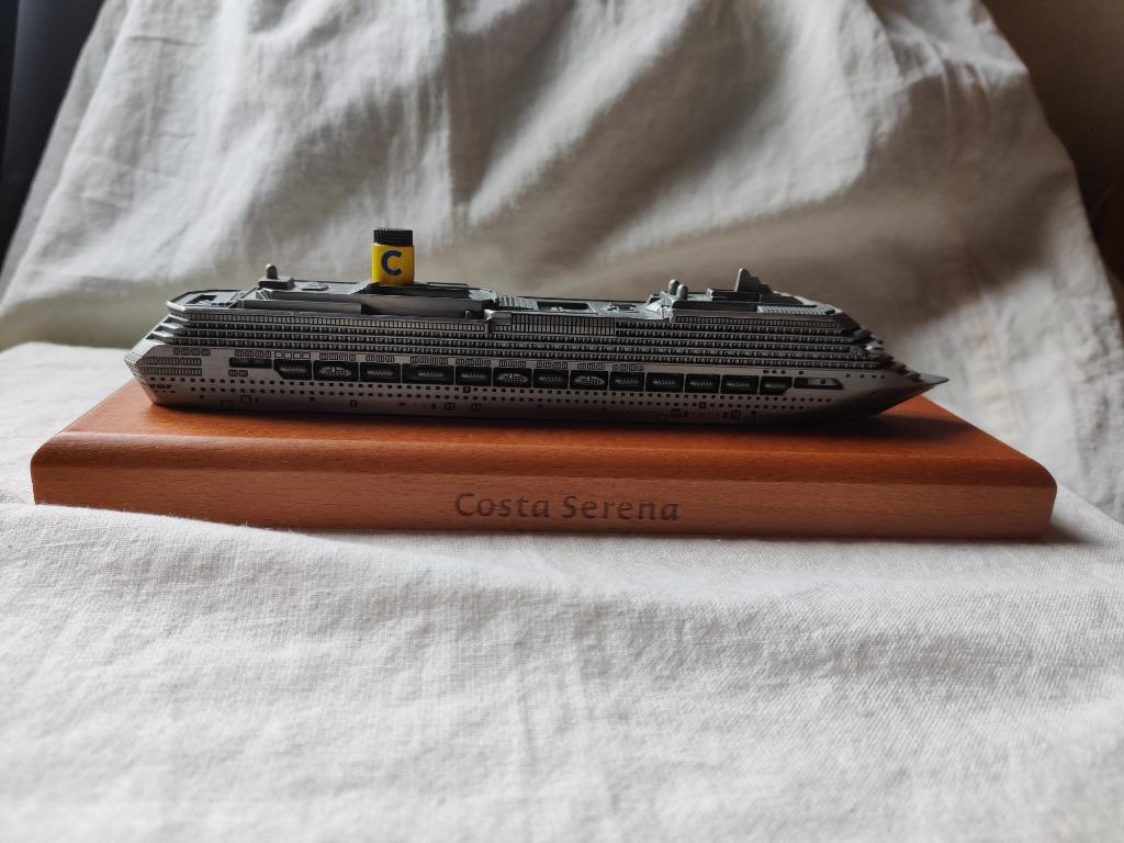 minituur Costa Serena, Ophalen of Verzenden, Gebruikt, Motorboot, Schaalmodel