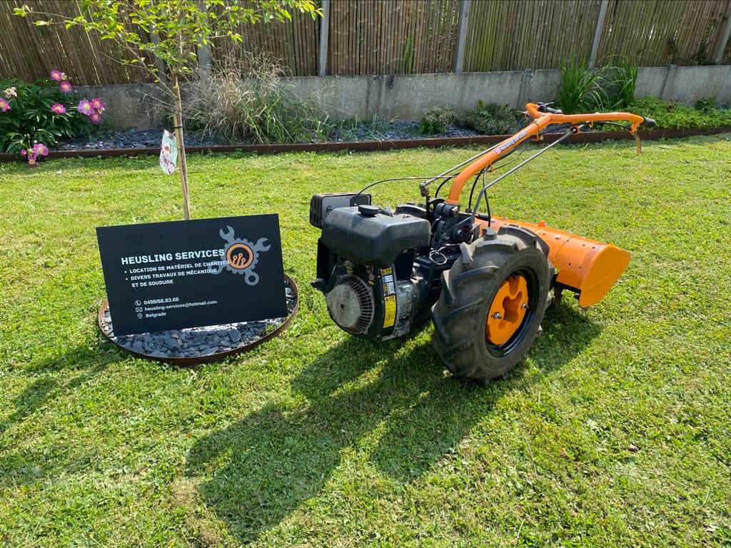 Location motoculteur 11cv, Tuin en Terras, Ophalen, Zo goed als nieuw