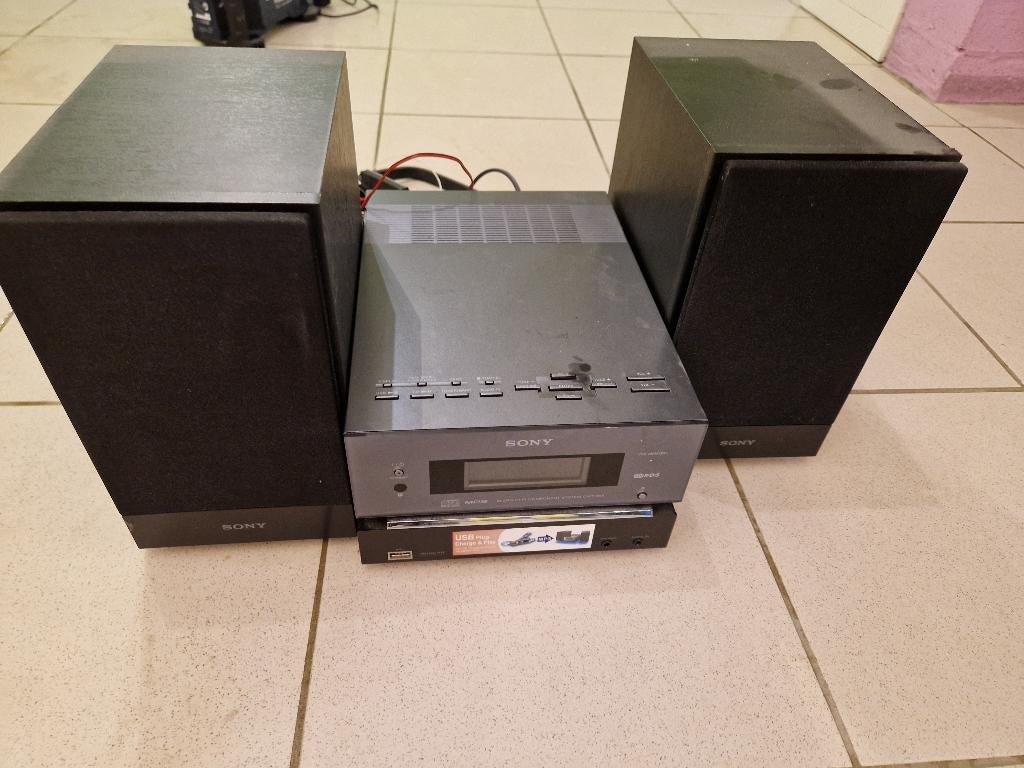 Chaine Hifi Sony, Ophalen, Gebruikt, Tuner of Radio, Microset