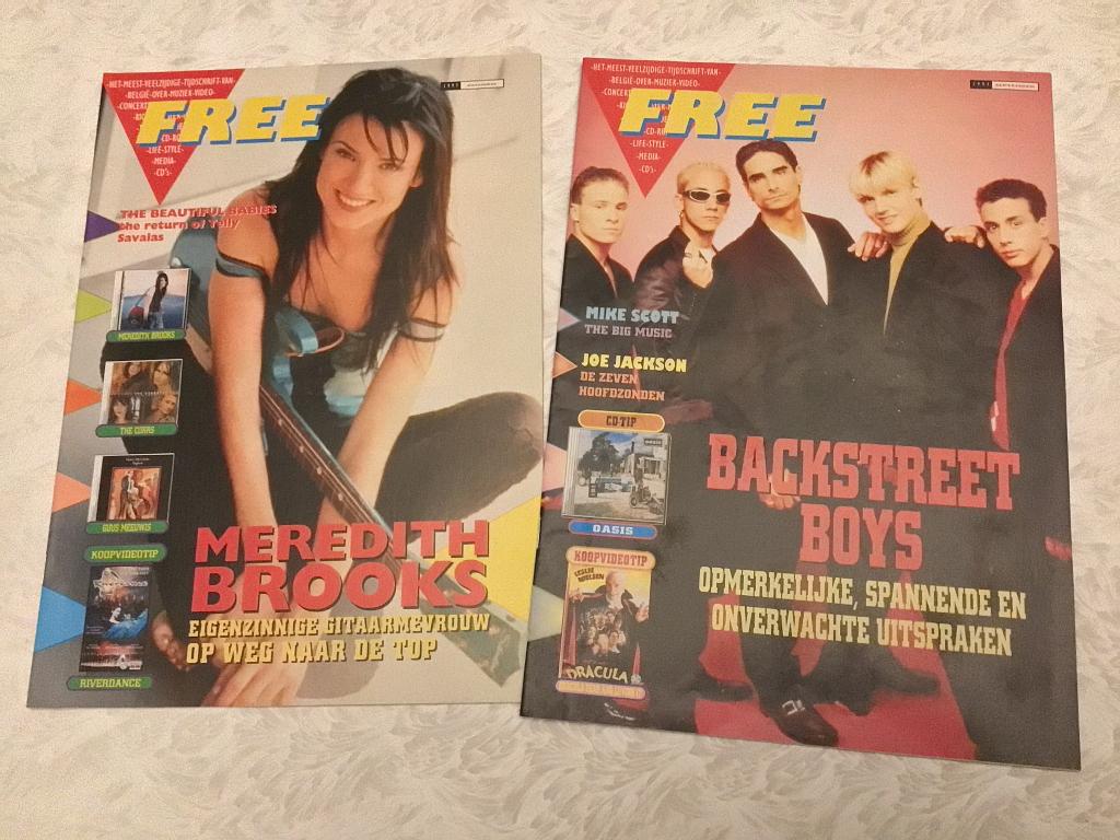2 vieux magazines 1997 Magazines de musique gratuits, Enlèvement ou Envoi, Journal ou Magazine