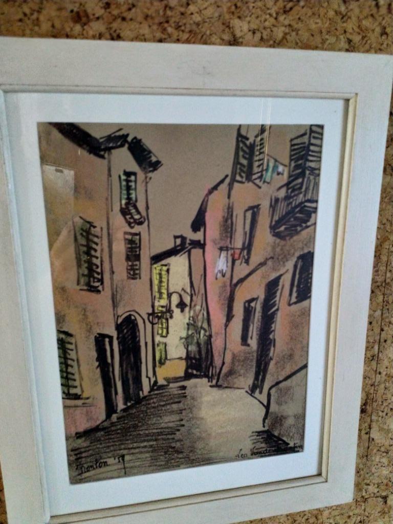 MENTON 1959 Lea Vanderstraeten, Enlèvement