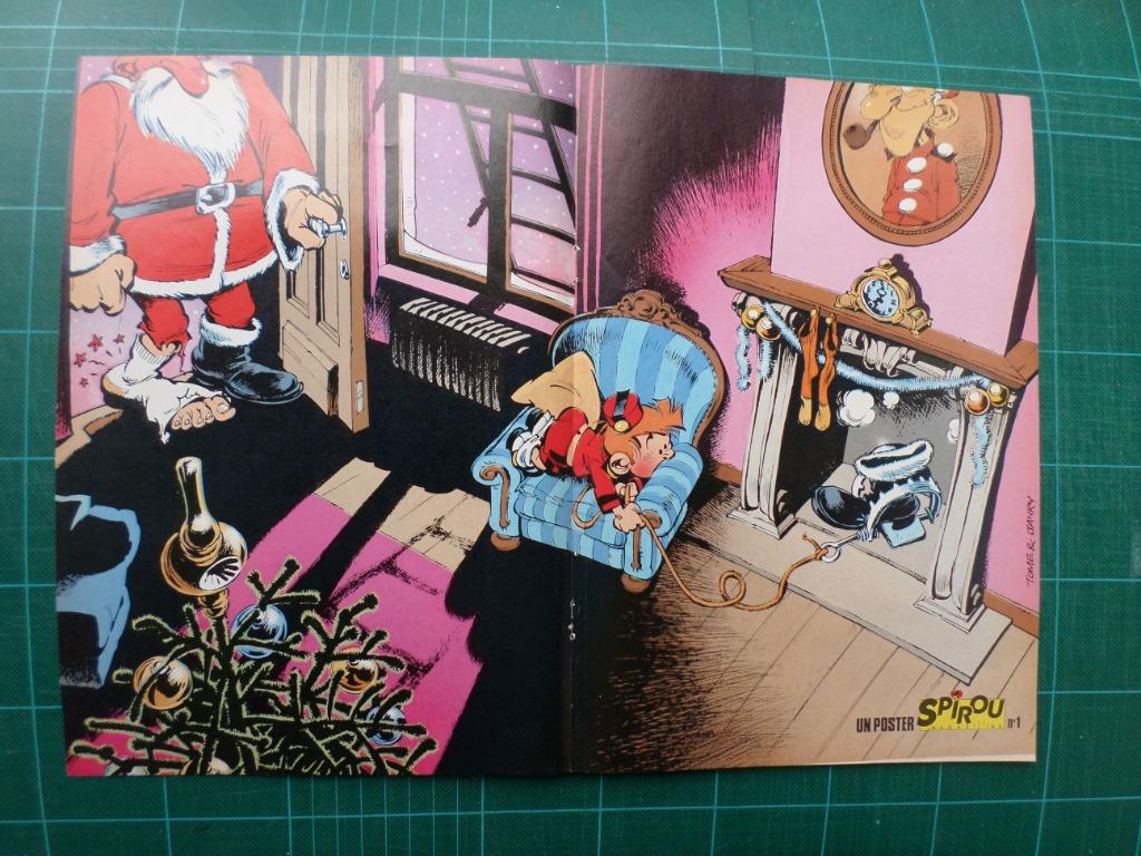 Petit Spirou - poster - 1990, Collections, Enlèvement ou Envoi, Rectangulaire horizontal, A1 jusqu'à A3, Comme neuf