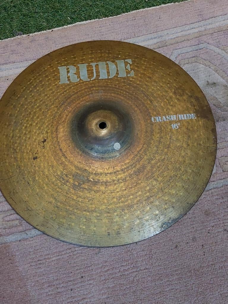 Symbaal cras/ride 16" Rude., Ophalen