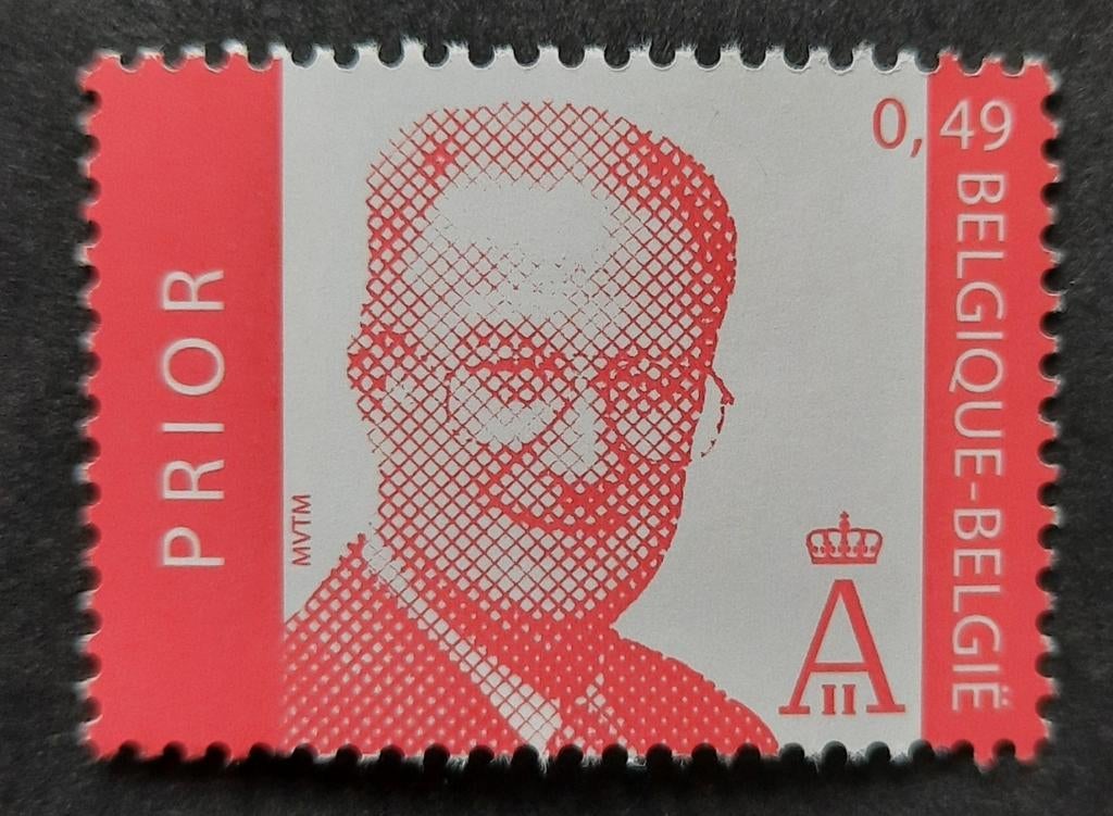 België: OBP 3132 ** Koning Albert II 2002., Koninklijk huis, Frankeerzegel, Ophalen of Verzenden, Zonder stempel