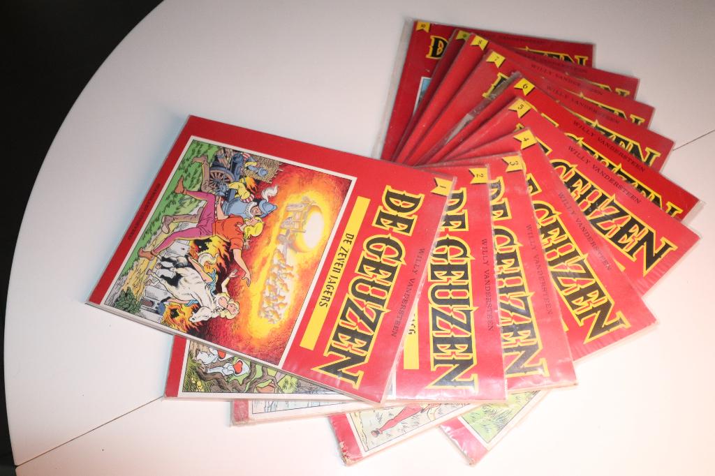 Volledige serie " De geuzen ", Complete serie of reeks, Verzenden, Gelezen
