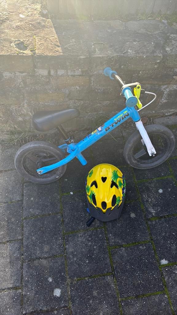 Draisienne decathlon et casque, Enlèvement, Utilisé, BTwin Décathlon