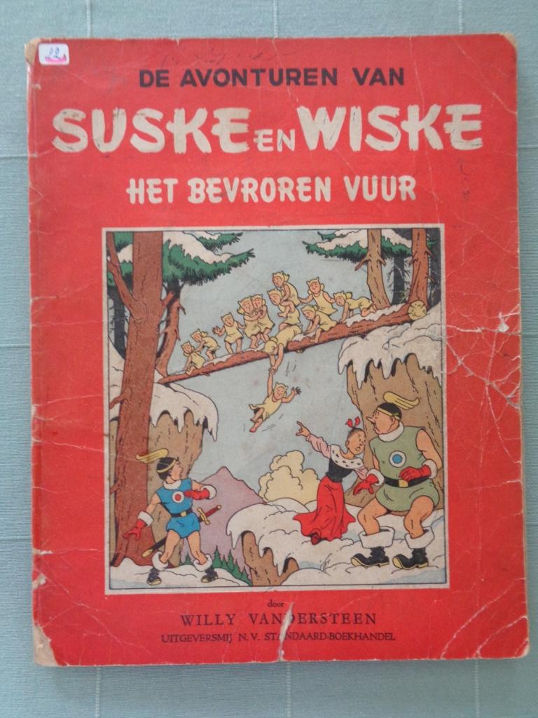 Suske en Wiske - Het Bevroren Vuur (1e druk 1952, Ophalen of Verzenden