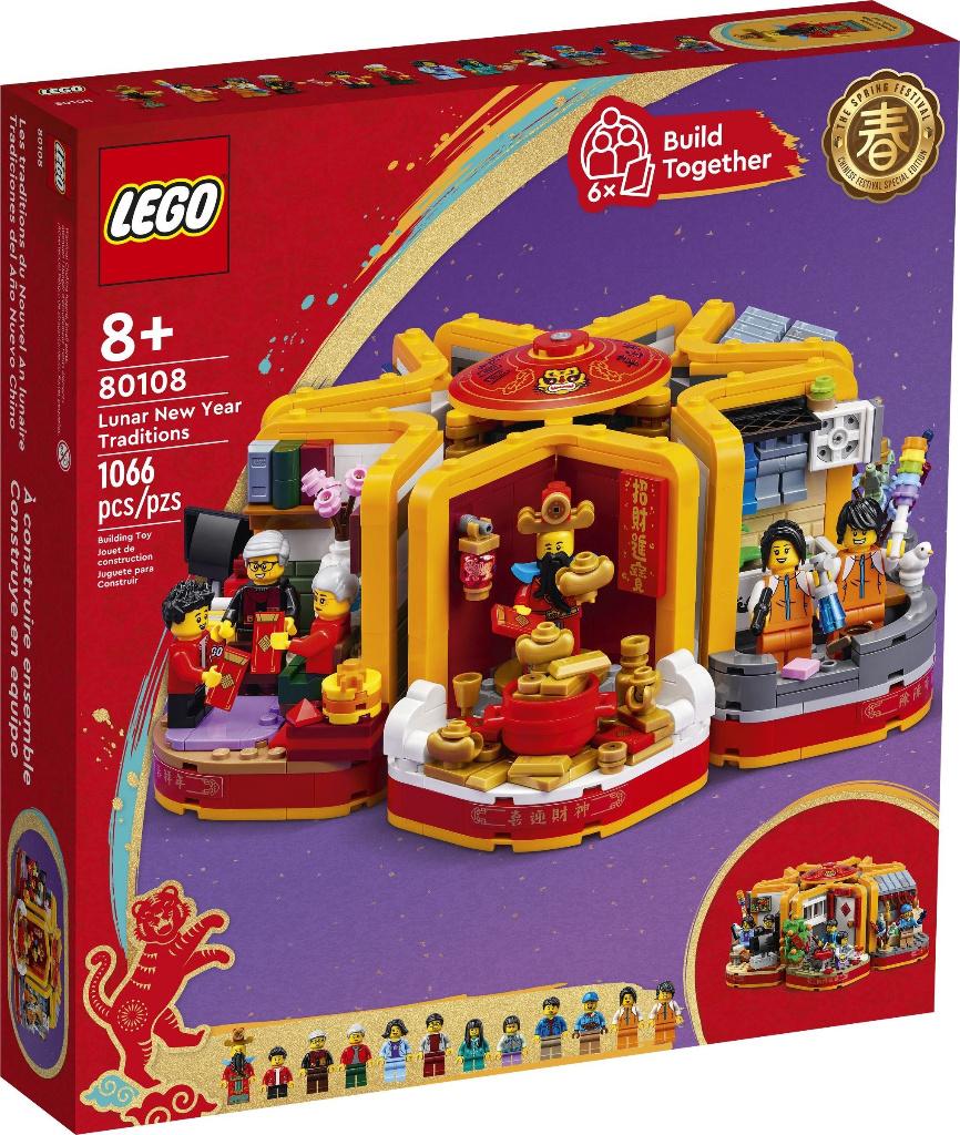 Lego - Lunar New Year Traditions - 80108, Ophalen, Nieuw, Complete set, Lego