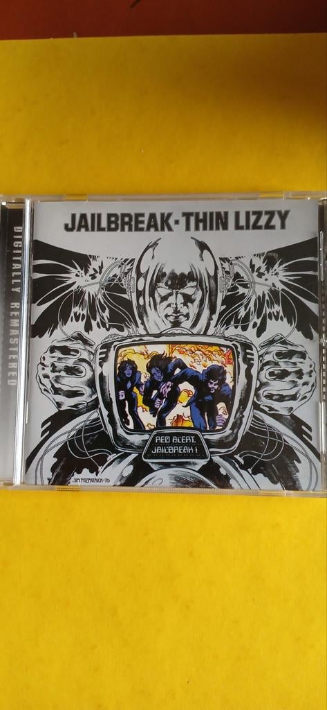 Cd  Thin Lizzy  - Jailbreak  ( nieuw  ), Enlèvement ou Envoi, Comme neuf