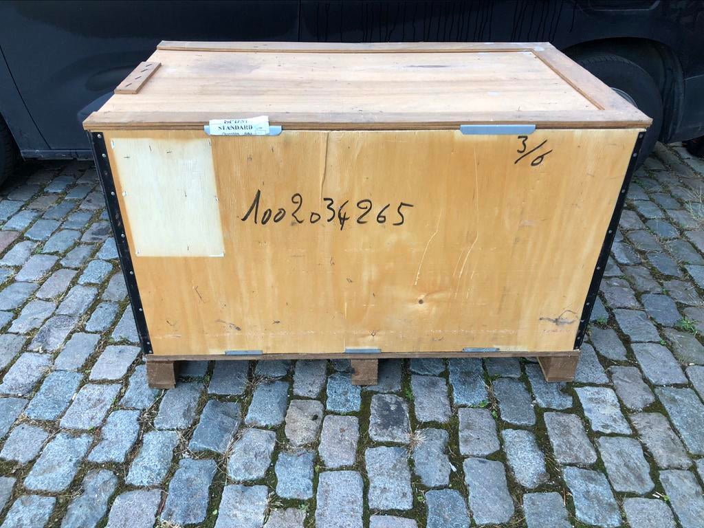 palletbox hout - verpakkingskist, Repliable, Enlèvement, 100 cm ou plus, Utilisé