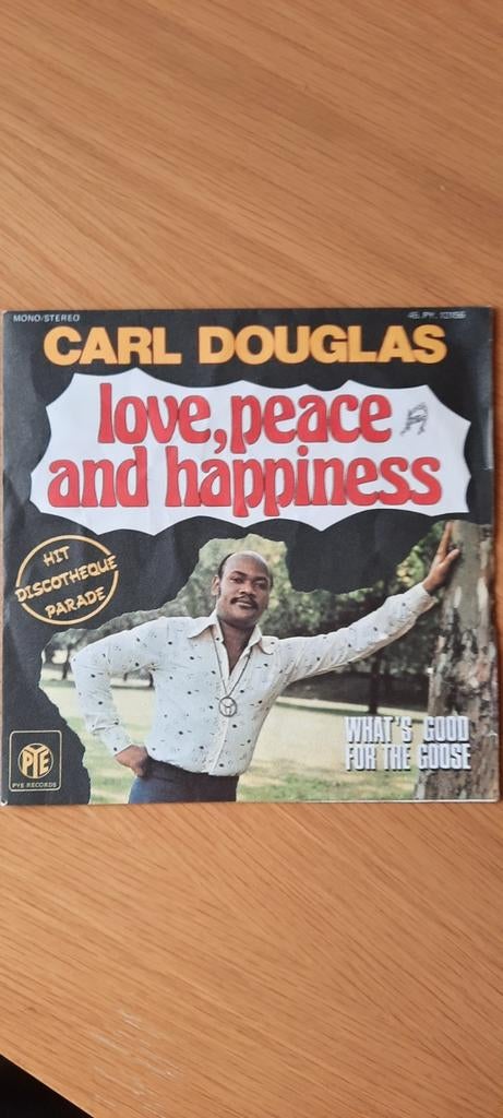 Carl Douglas, Love, peace and happiness, Ophalen of Verzenden, Zo goed als nieuw