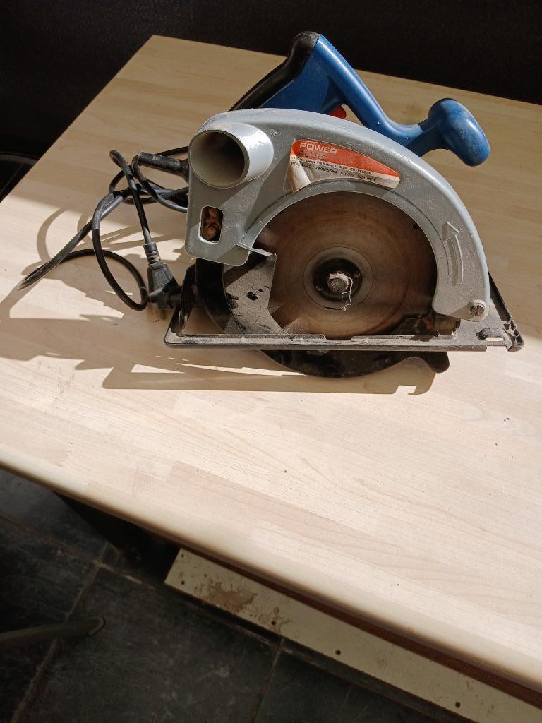 Elektrische zaag, Ophalen, Gebruikt, Cirkelzaag, Powerplus