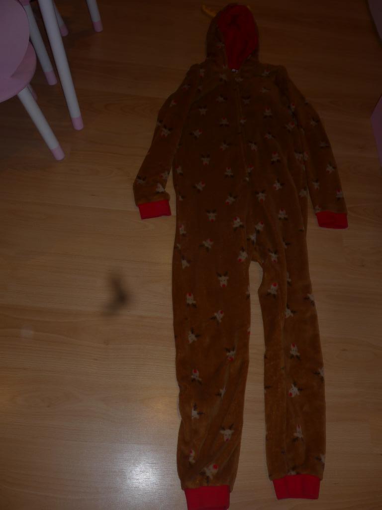 Onesie met rendieren, Kinderen en Baby's, Nacht- of Onderkleding, Meisje, JBC, Ophalen of Verzenden