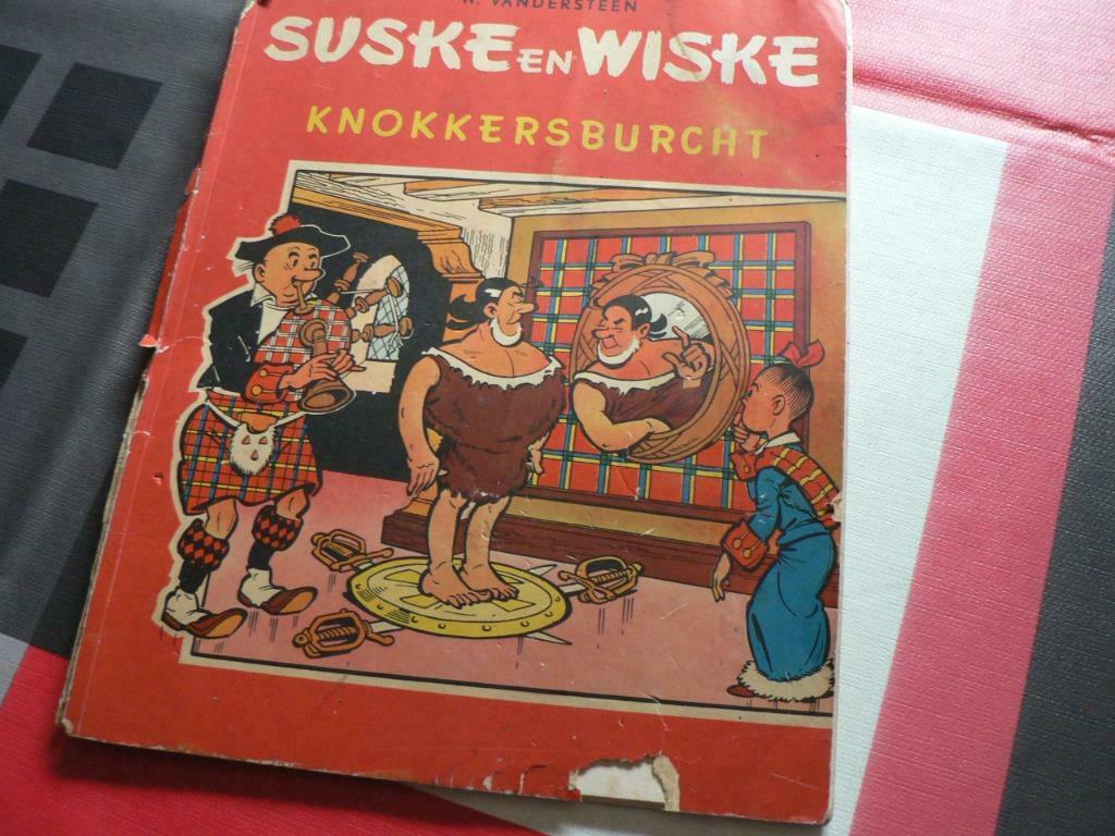 Suske en Wiske , de Knokkersburcht, Enlèvement ou Envoi, Bob et Bobette, Utilisé, Livre ou Jeu