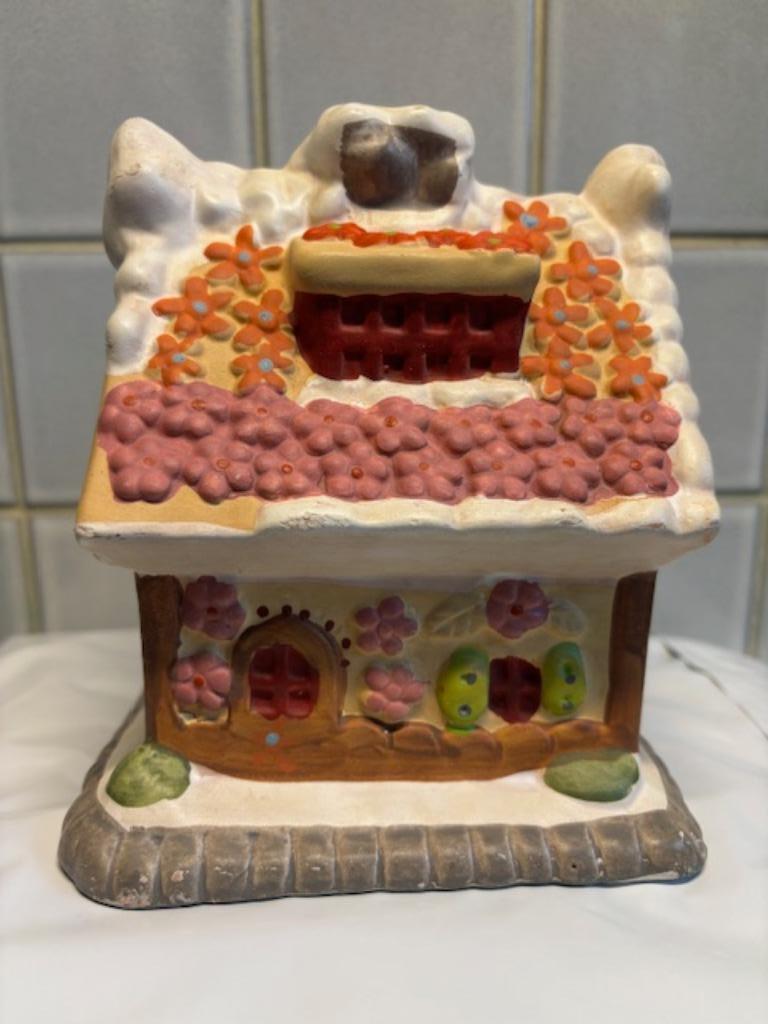 Tirelire maison, Enlèvement, Utilisé, Pierre, Poterie ou Céramique, Objet ou Édifice