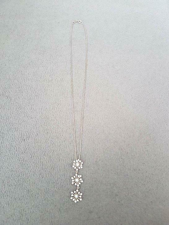 Zilveren halsketting van Twice as nice, Met hanger, Ophalen of Verzenden, Zo goed als nieuw, Zilver