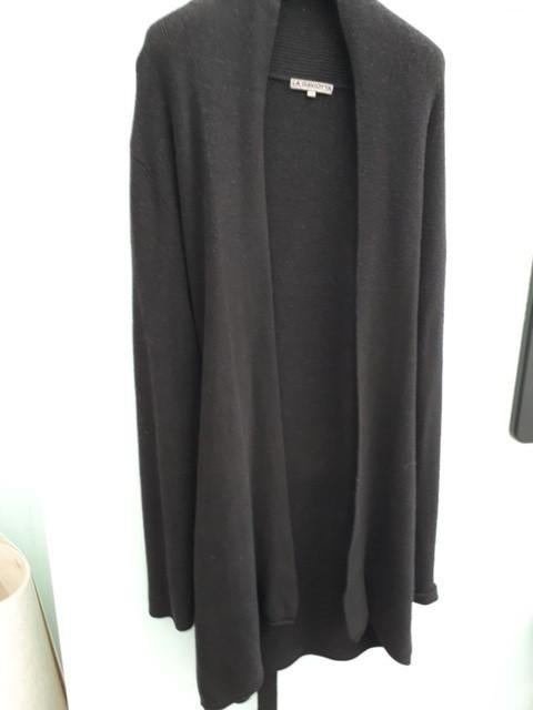 mooie cardigan vest dames zwart La Gaviotta - taille M, Ophalen, Zwart