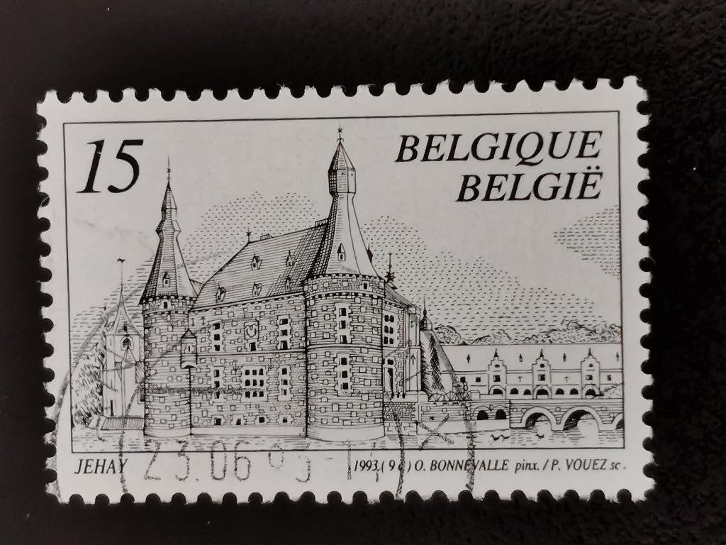Belgique 1993 - châteaux - Jehay à Amay, Enlèvement ou Envoi, Affranchi