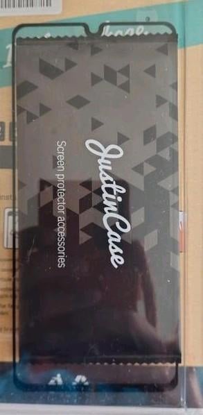 Cover screen / écran protect noir  pour  samsung a41 - neuf., Enlèvement ou Envoi, Neuf, Façade ou Cover