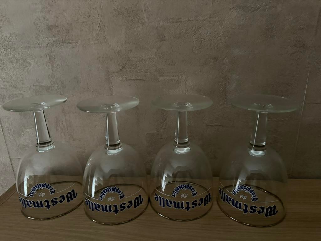 Westmalle glazen, Ophalen, Zo goed als nieuw