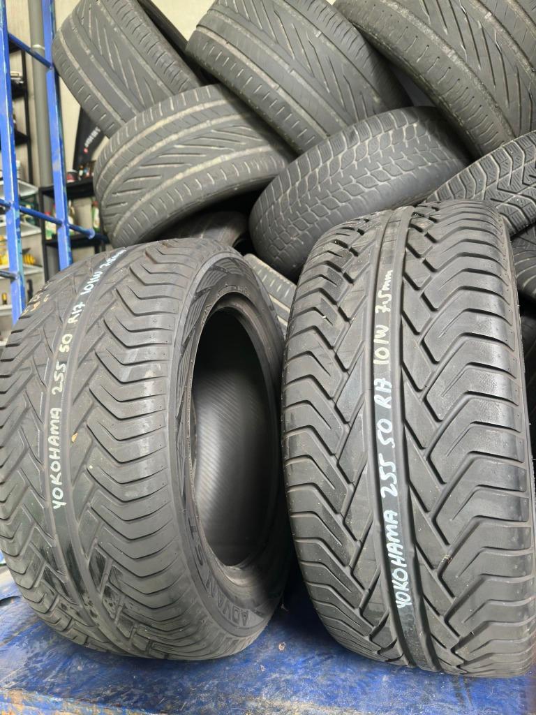 255 50 R17 101W YOKOHAMA 7.3mm OCCASIE STUK PRIJS : 50€, Enlèvement, Utilisé, BMW