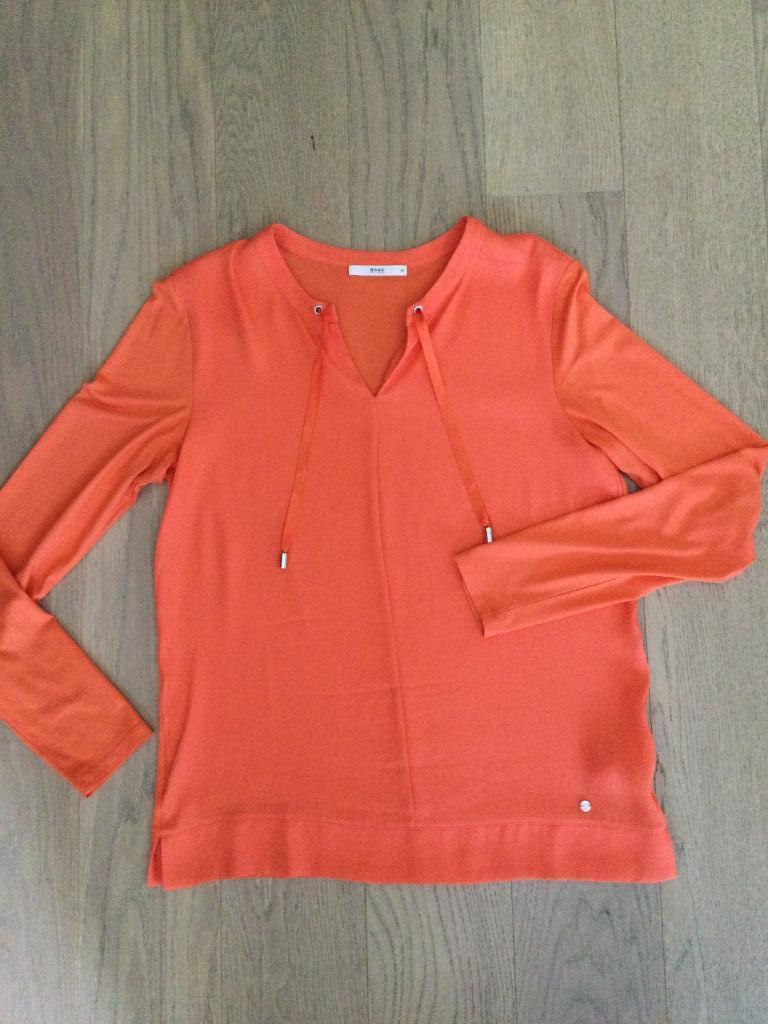 T-shirt orange à manches longues Brax, Vêtements | Femmes, Enlèvement ou Envoi, Brax, Taille 36 (S), Comme neuf