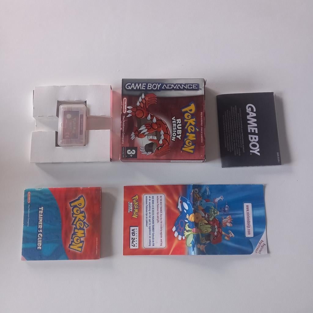 Pokémon Ruby version Nintendo Gameboy Advance, Enlèvement ou Envoi, Comme neuf